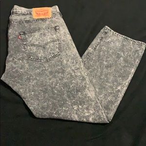 Levi’s 501 water less original straight fit jeans